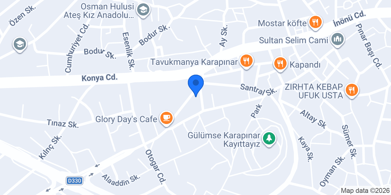 Pınar Perde konumu