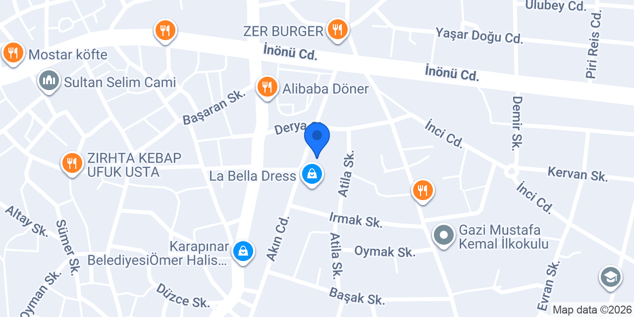 AKC Sedir Mobilya konumu