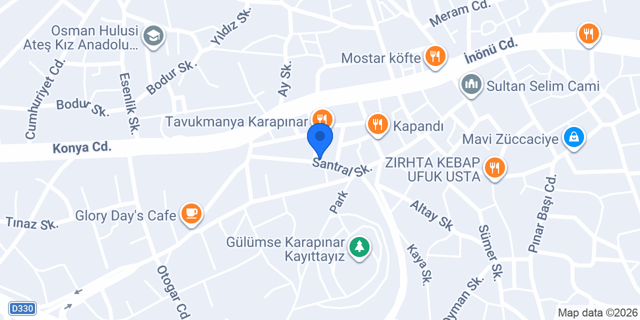 Moda Parla konumu