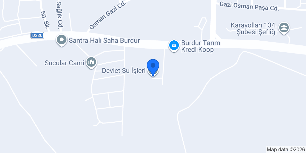 Devlet Su İşleri konumu