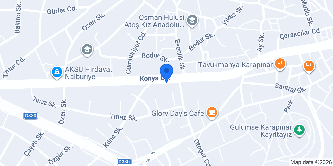 Elif Abla'nın Gözleme Evi konumu