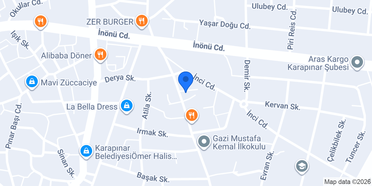 ŞAHİNOĞLU NAKLİYAT konumu