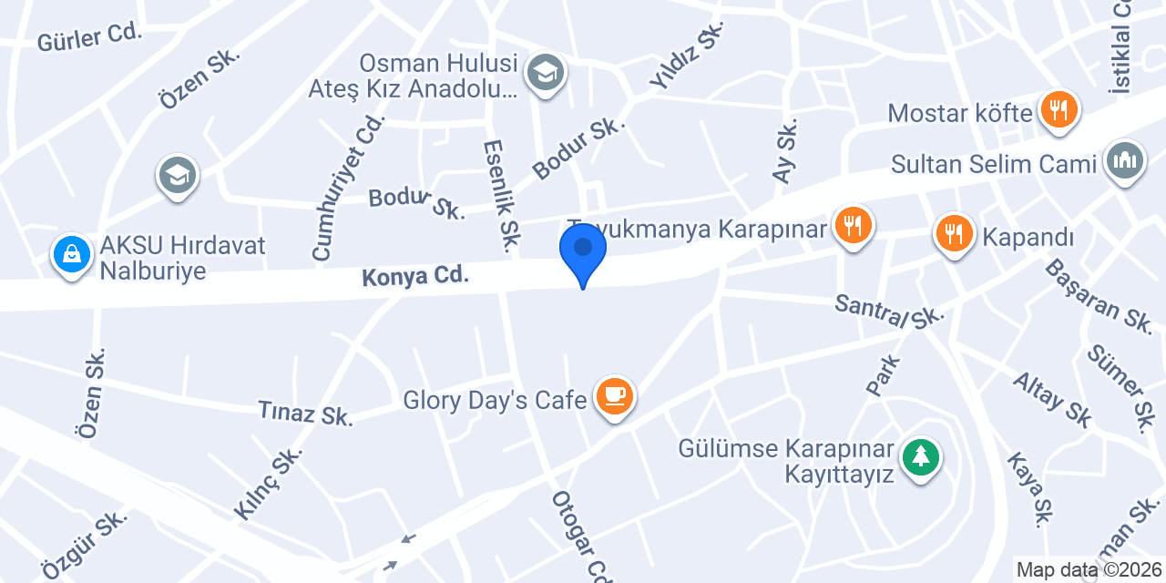 ÇALIŞKAN VETERİNER KLİNİĞİ konumu
