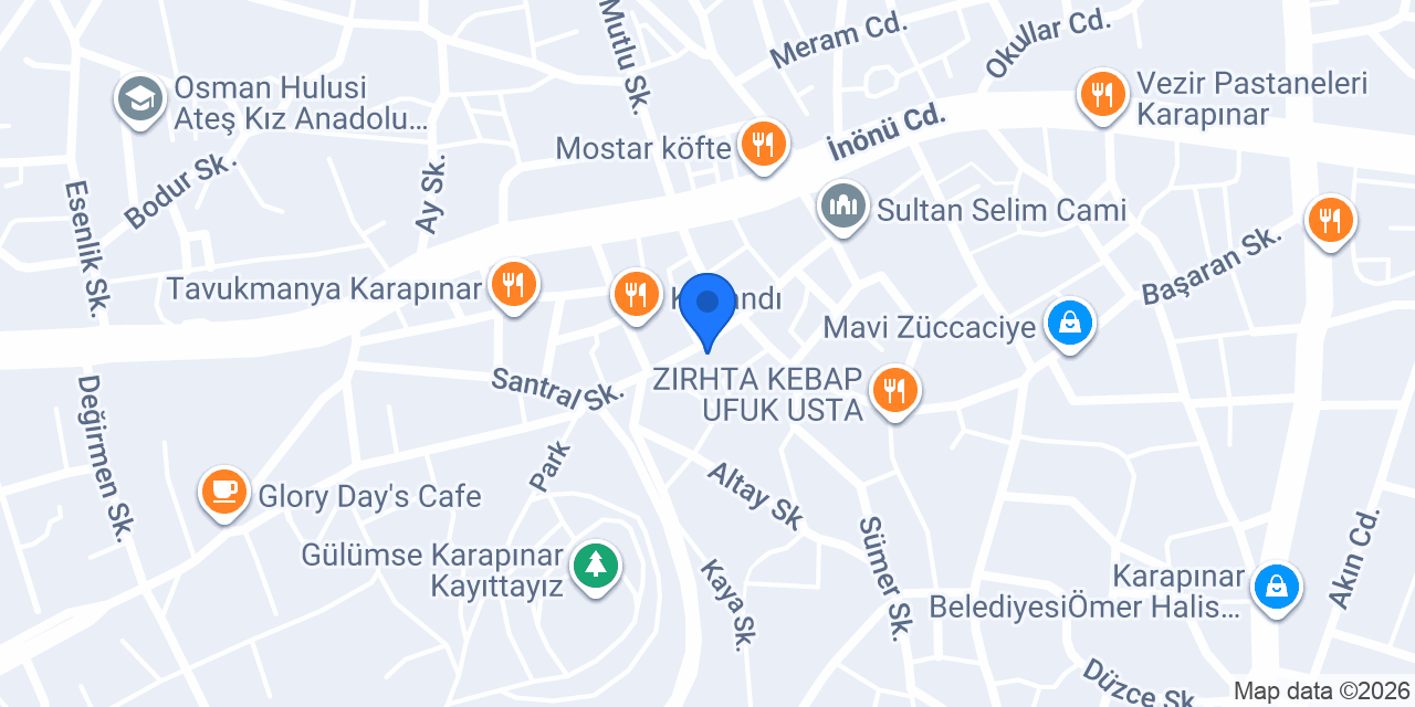 Uğur Elektrik konumu