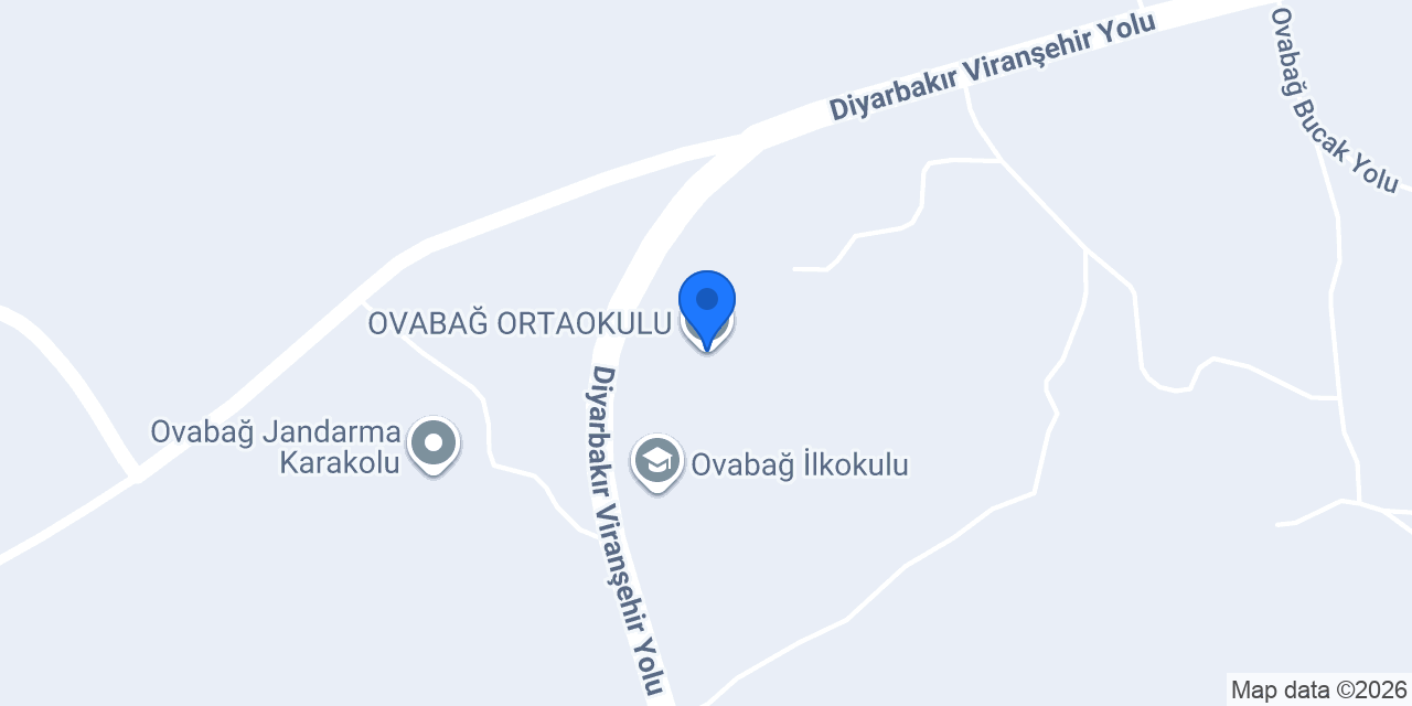 OVABAĞ ORTAOKULU konumu