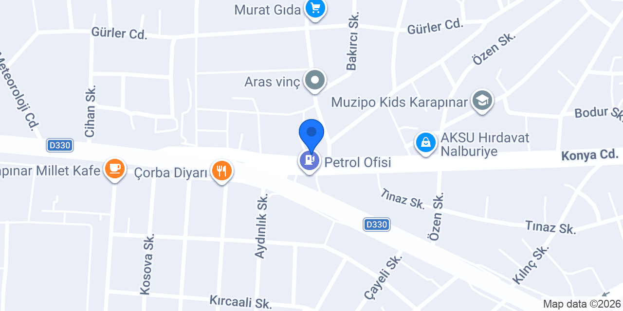 Ünver Tarım konumu