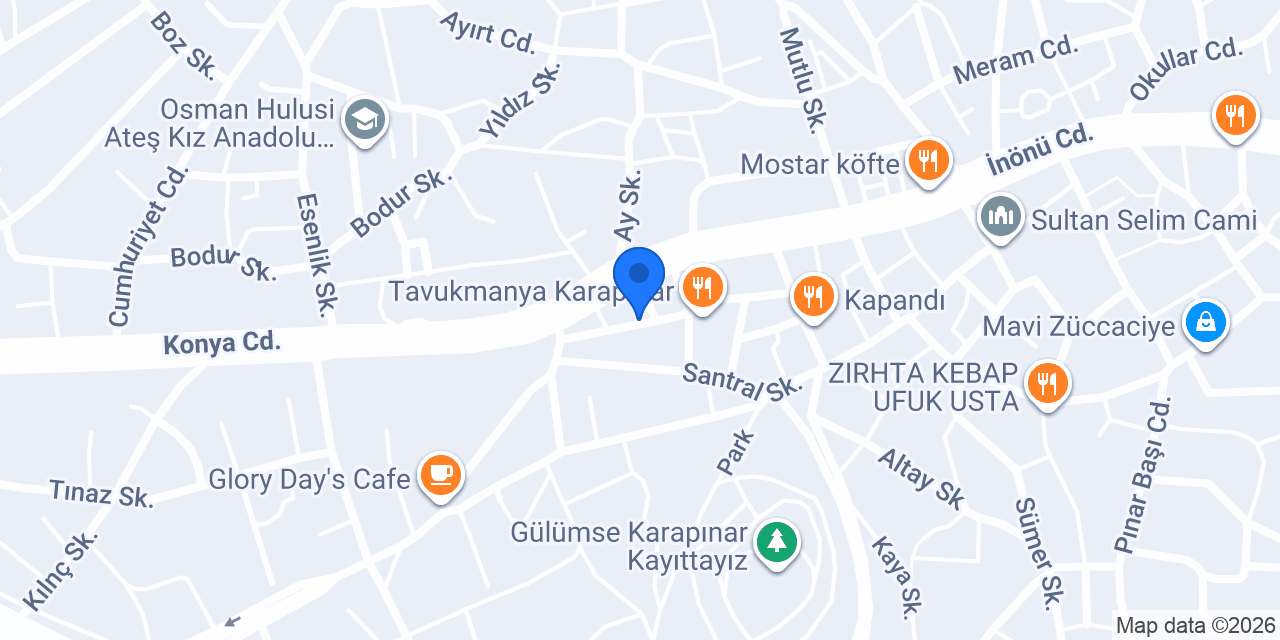 Demir Büfe Tekel Bayi konumu
