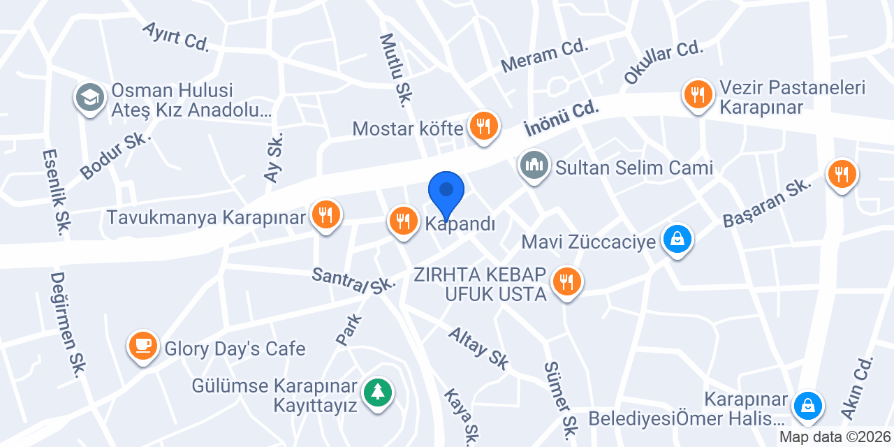 Hal Erkek Kuaförü konumu