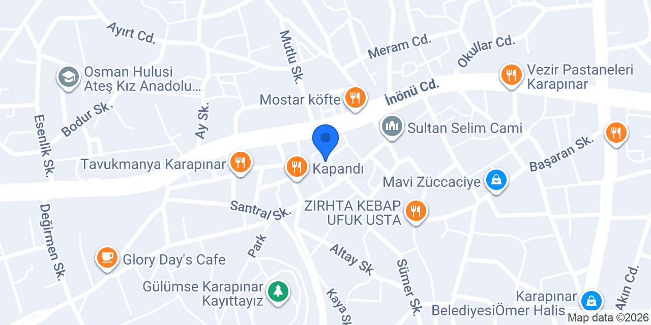 Güven Cam Camcı Osman konumu