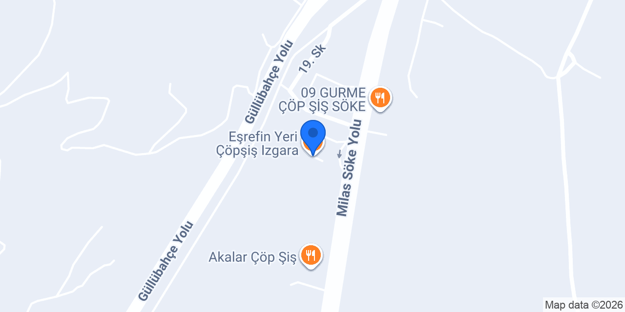 Eşrefin Yeri Çöpşiş Izgara konumu