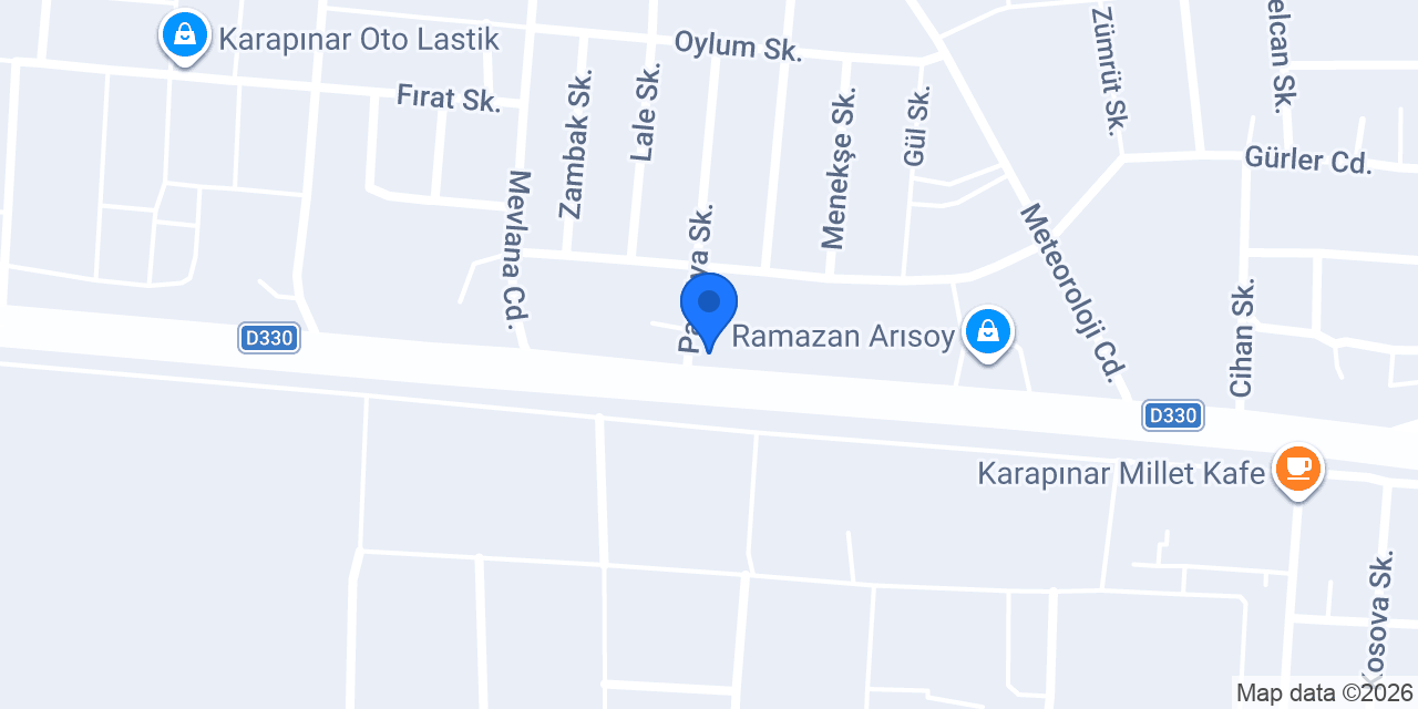 Duran Sezer Ortaokulu konumu