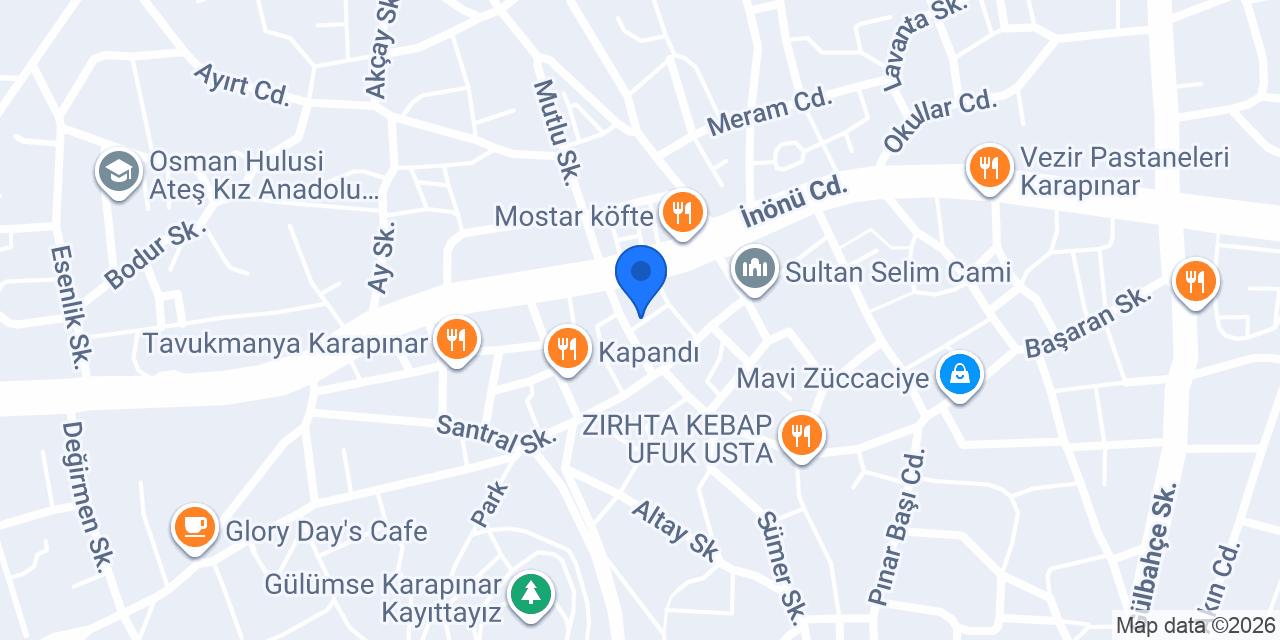 Karapınar Ev Yemekleri konumu