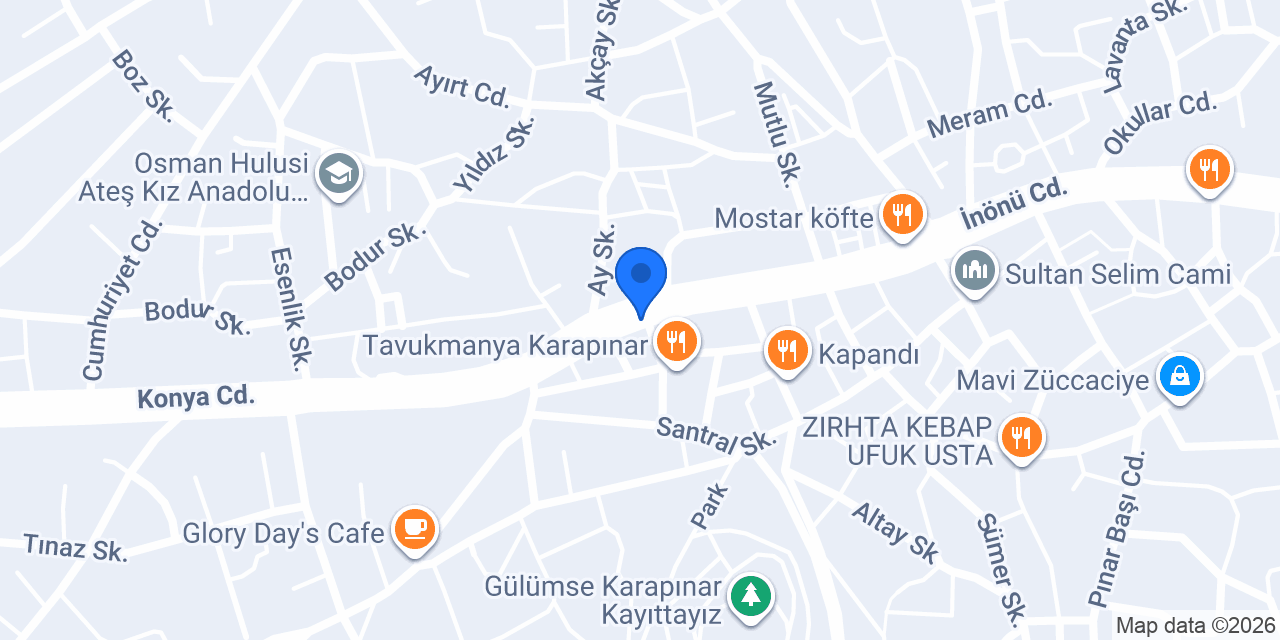 Birtat Döner konumu