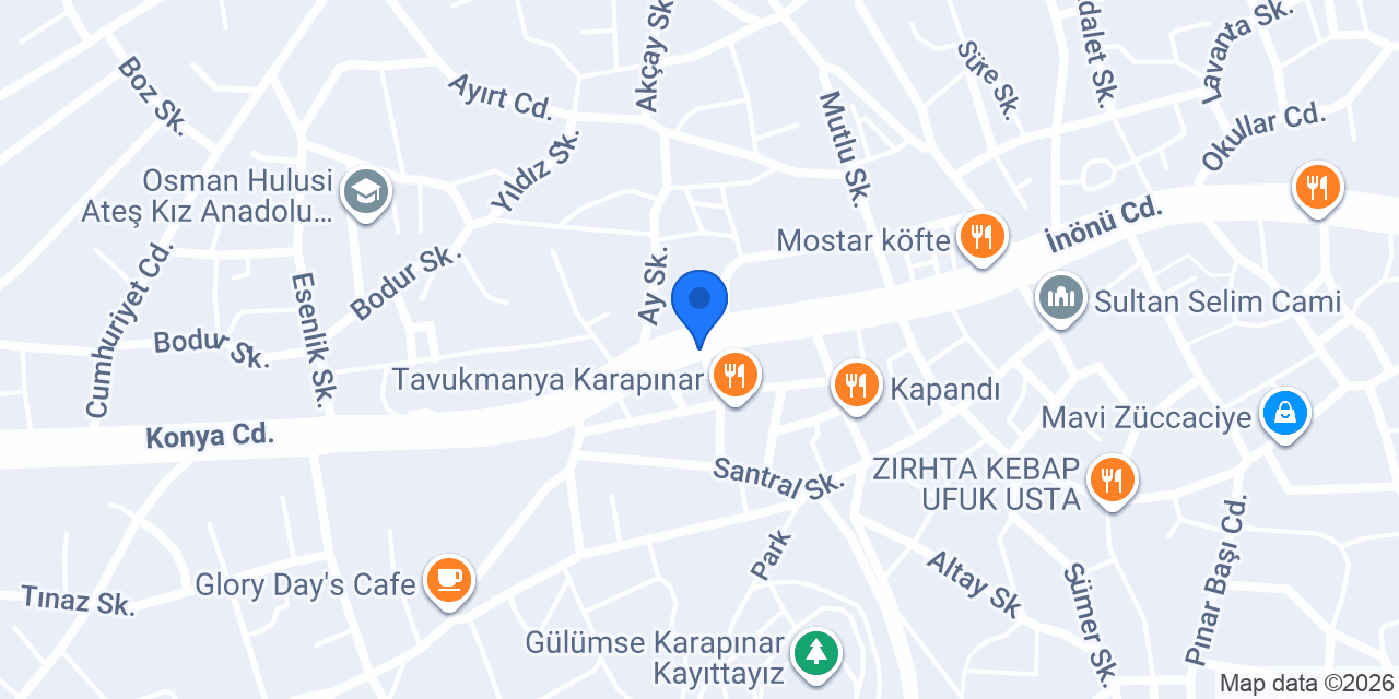 HD AKTAR VE BAHARAT konumu