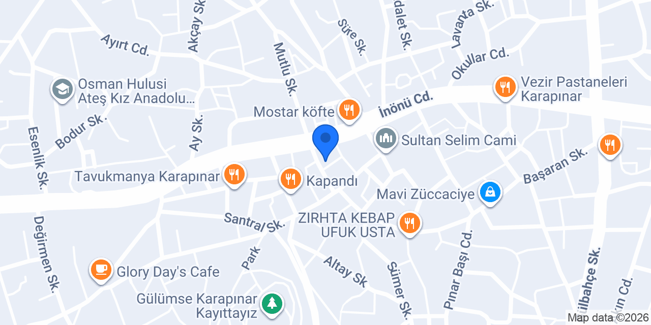 Karapınar TURAN Elektirik konumu