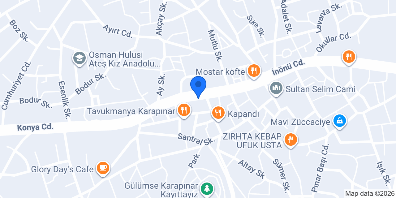Pınar Mobilya TAÇ Perde konumu