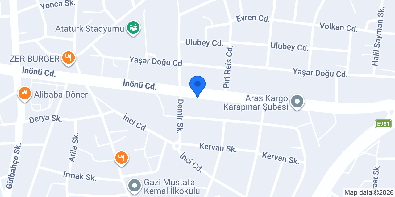 Göktuğ Petshop konumu