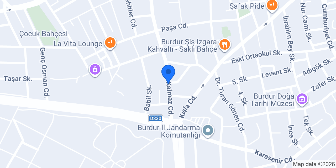 Final Dergisi Dershaneleri konumu