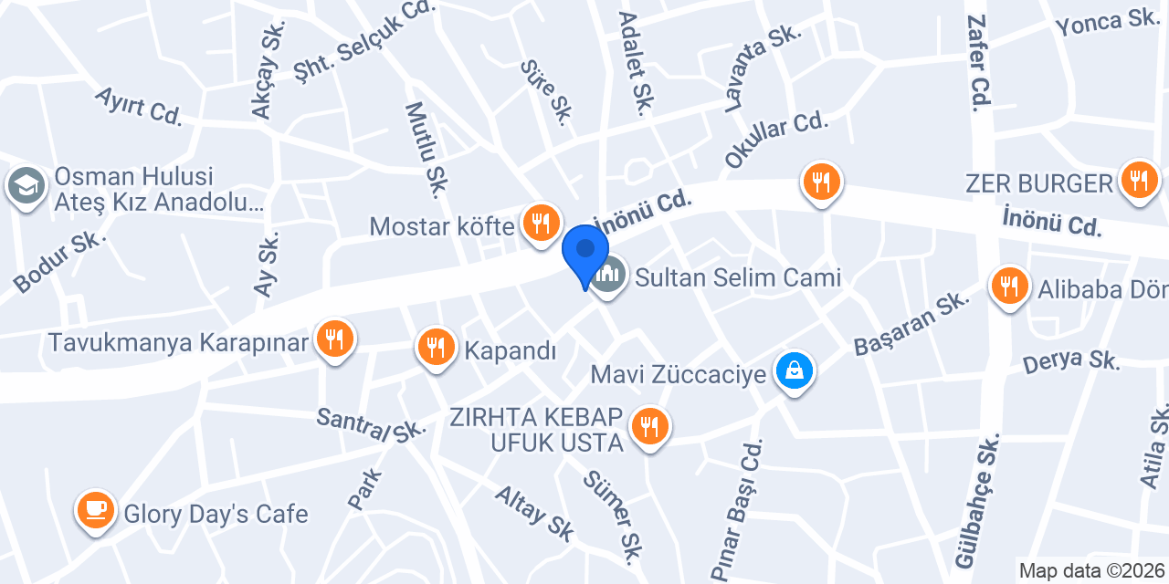 Özgü Çanta konumu