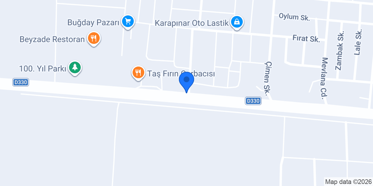 Karapınar İREN Vinç konumu