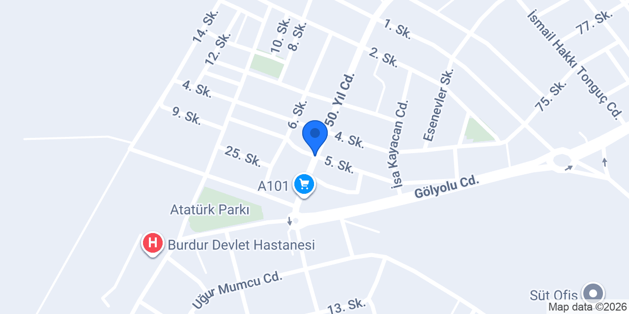 Ufuk Otel konumu