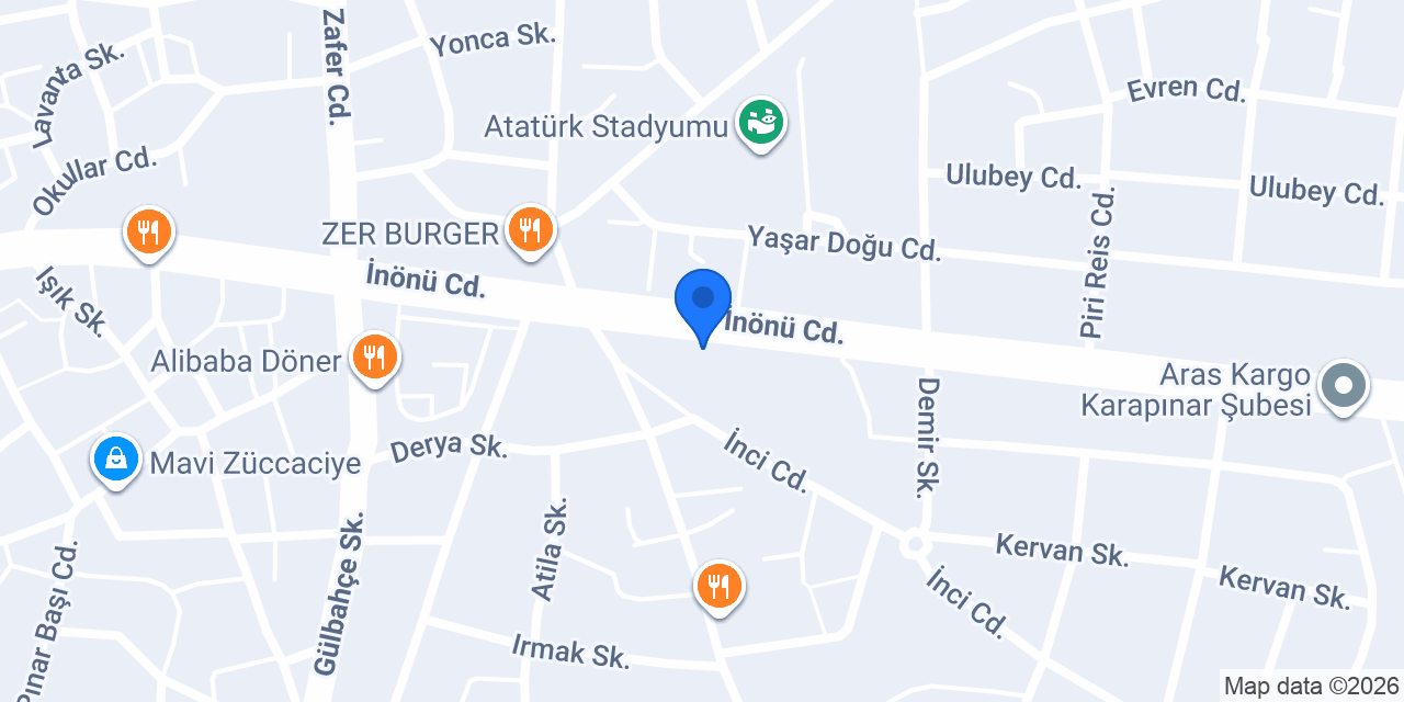 Metropol Yonca konumu