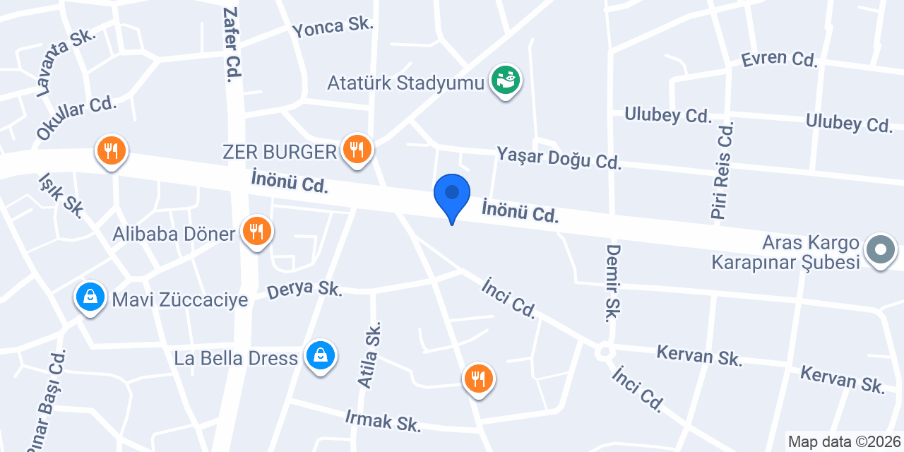 Ayan veteriner kliniği konumu