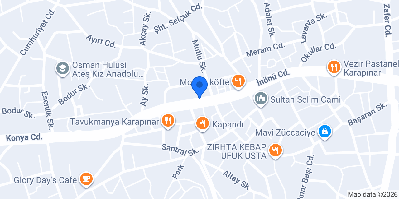 Zengin Tarım 2. Şube konumu