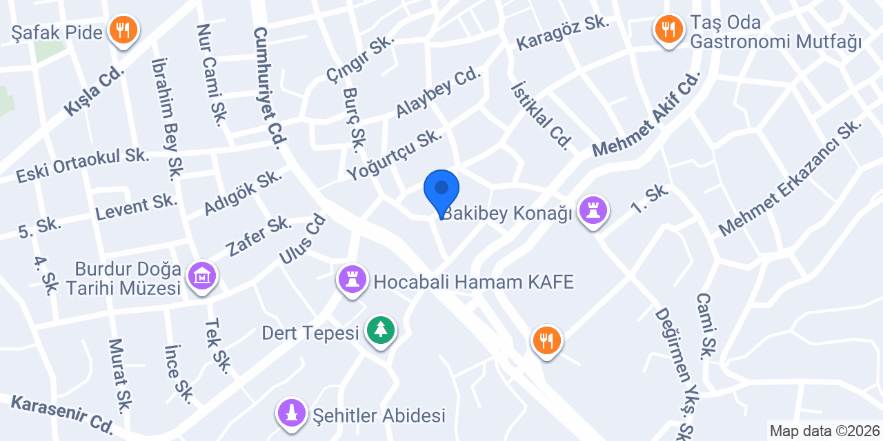 Sakarya İlkokulu konumu