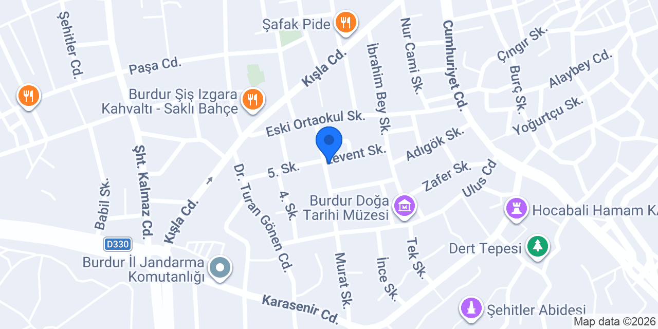 Şeker Kız 4 Apart konumu