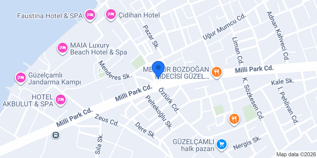 Sahil Pide Slaonu konumu