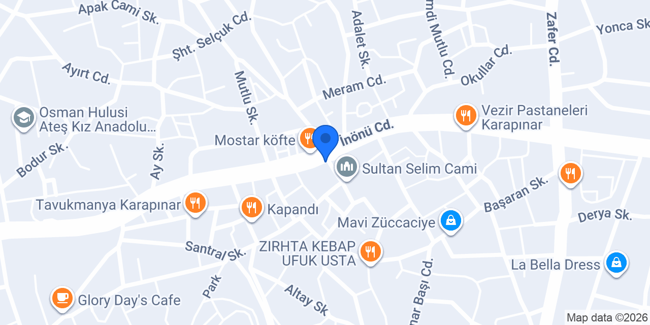 konya karapınar çiçekçi konumu