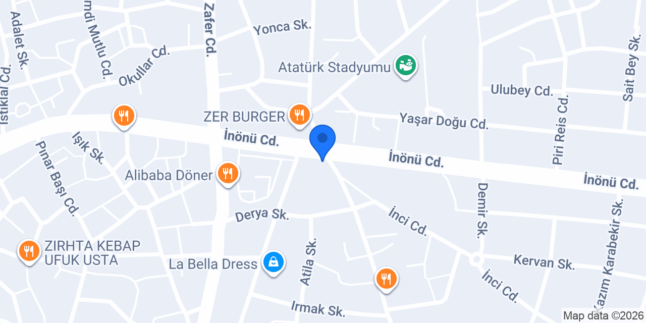 Şenollar Hali Mobilya konumu