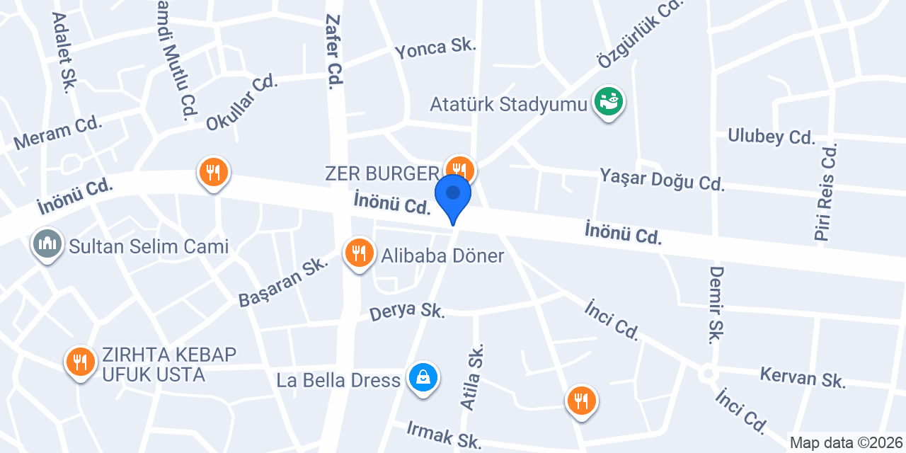 DÜZGÜNER YAPI MARKET konumu