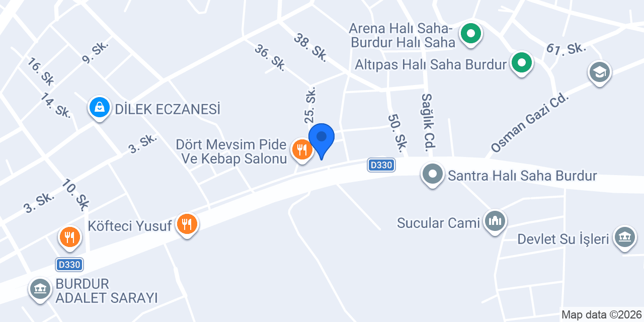 Kurt Oto Lastik konumu