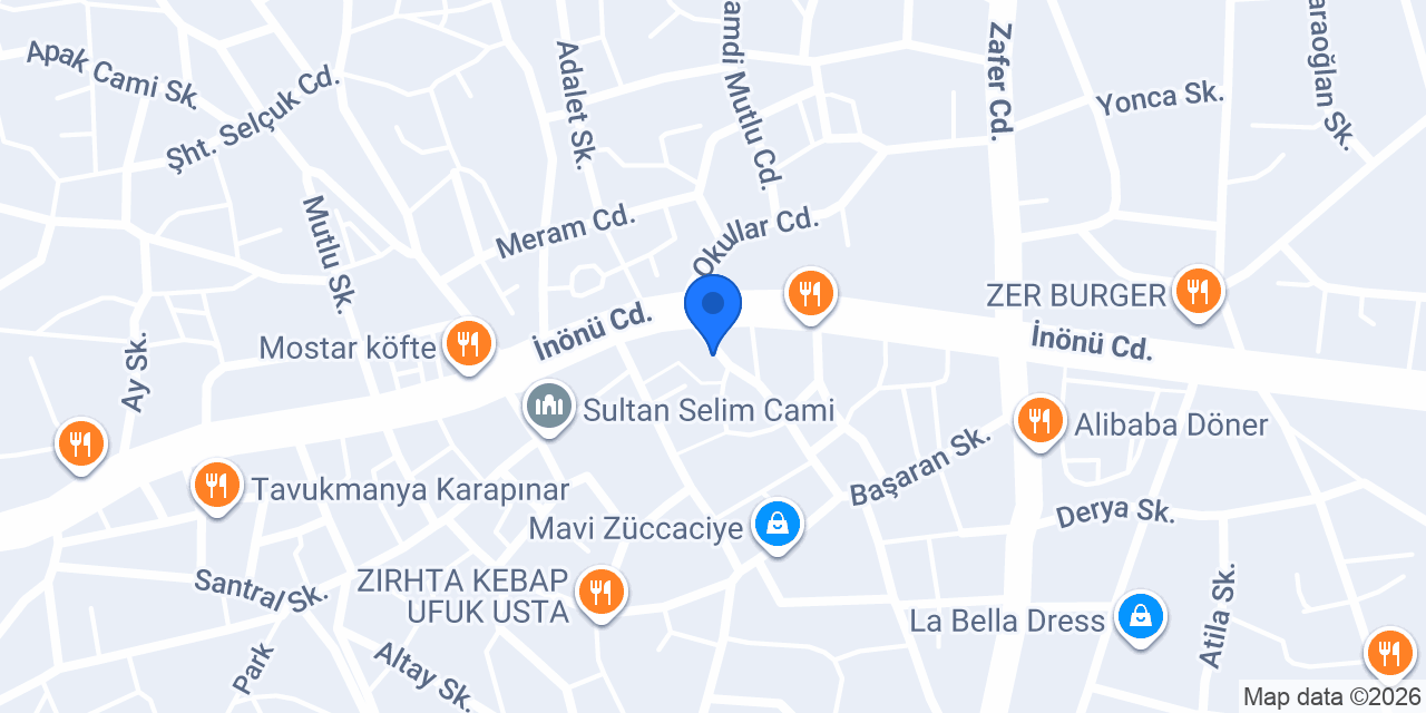 RECEP YAŞAR ATABAY konumu