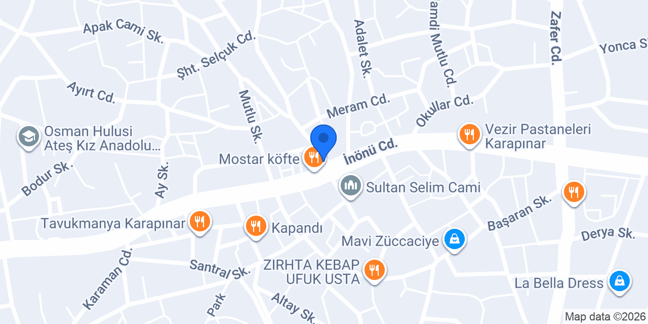 Halkbank Karapınar Şubesi konumu
