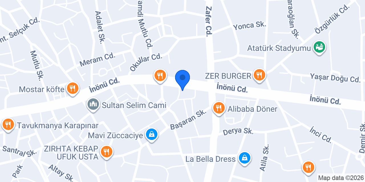 FİRUZE BAYAN KUAFÖR SALONU konumu