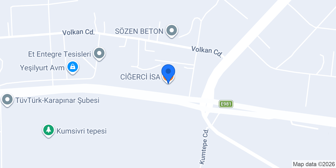 CİĞERCİ İSA konumu