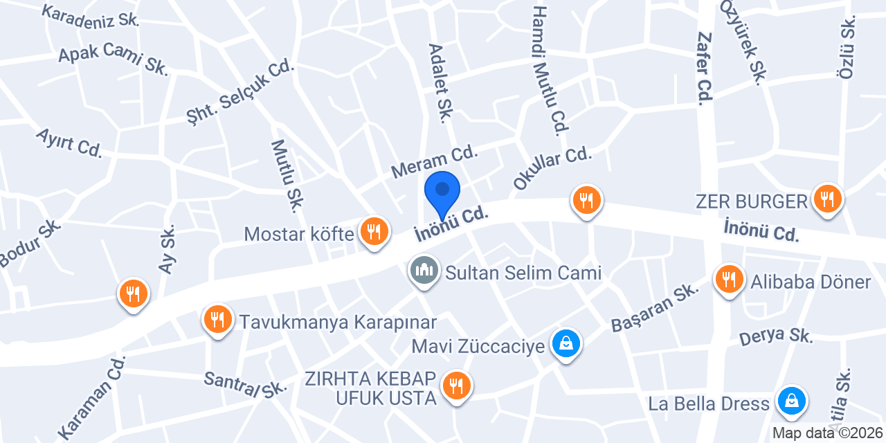 İNCİ PREMİUM konumu