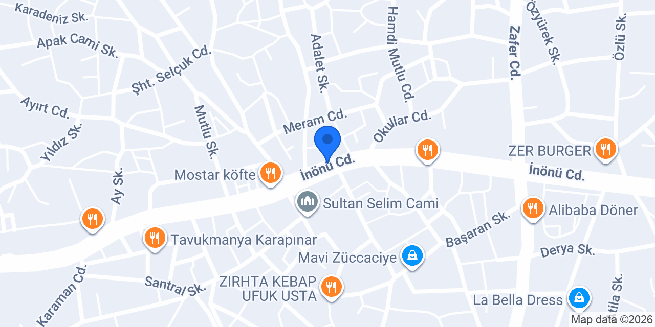 Karapınar Jet Kuru Temizleme konumu