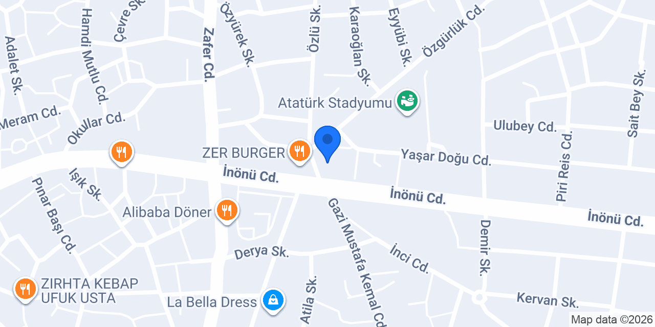 İlçe Milli Eğitim Müdürlüğü konumu