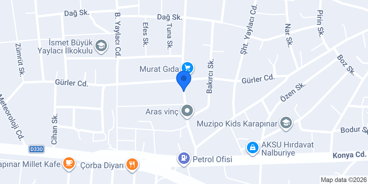 Mogaz konumu