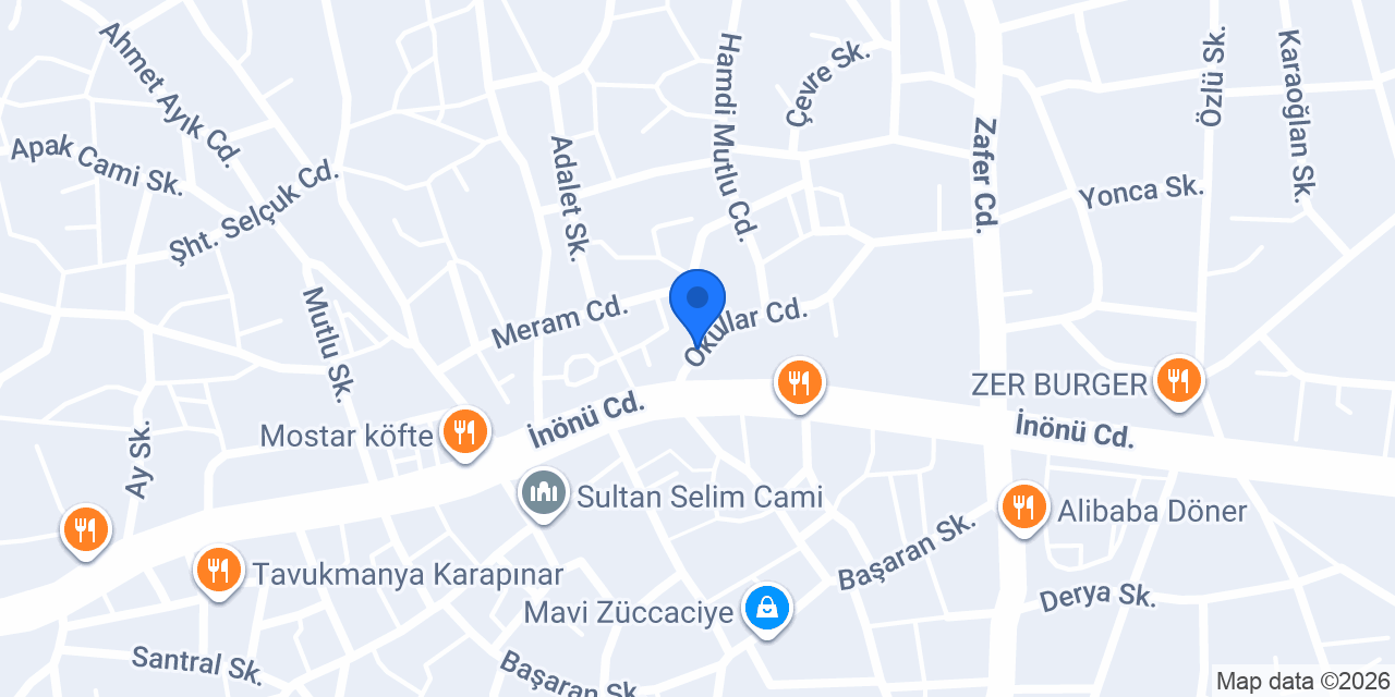DenizBank Karapınar Şubesi konumu