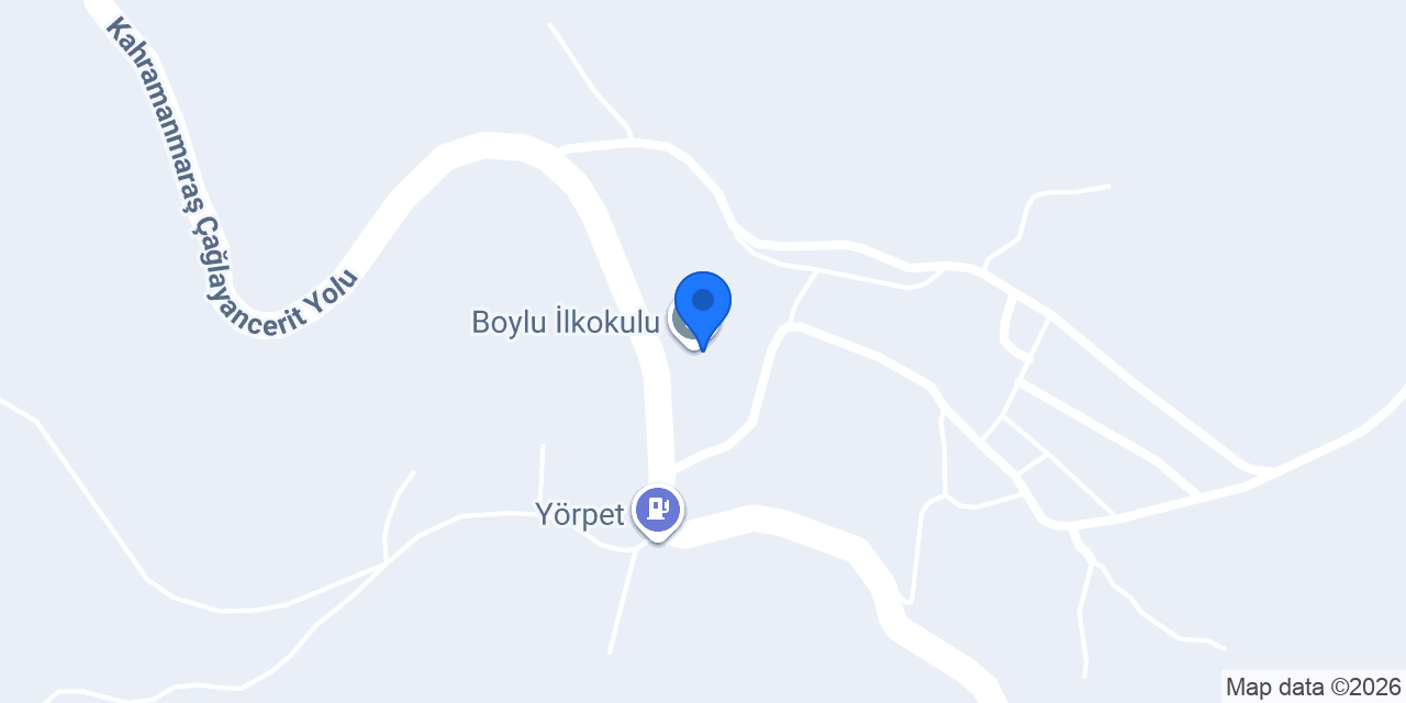 Boylu İlkokulu konumu