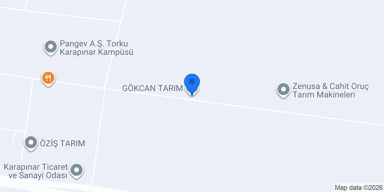 GÖKCAN TARIM konumu