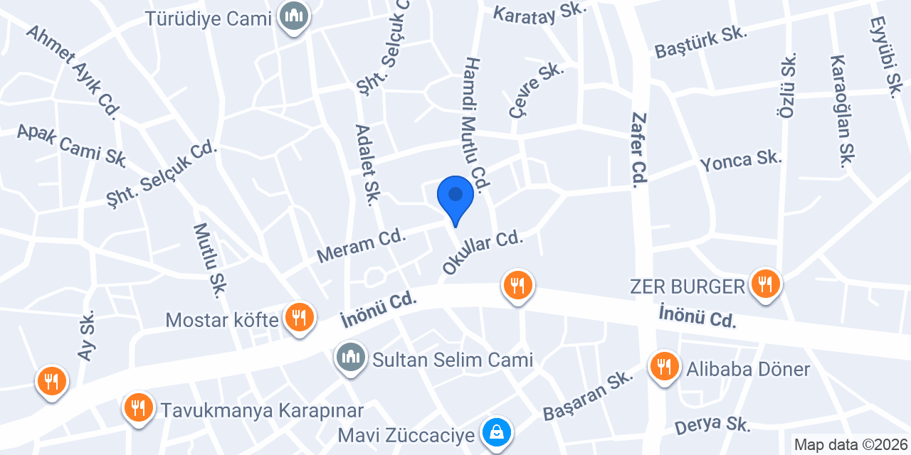 Veteriner Kliniği konumu