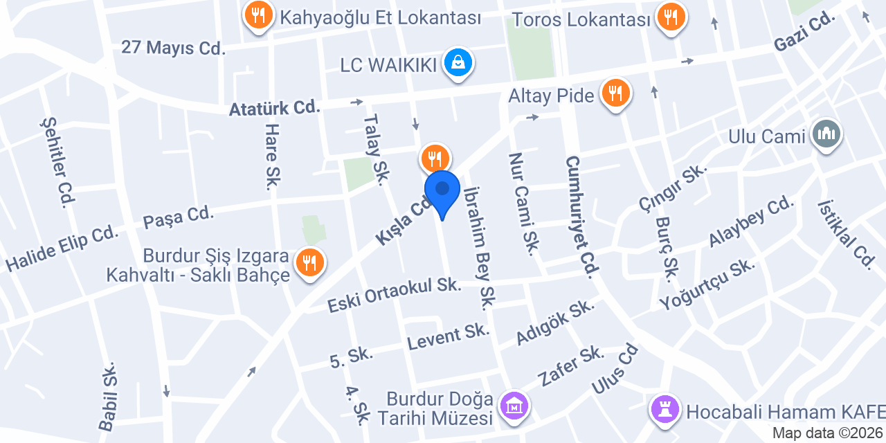 Artı Reklam konumu