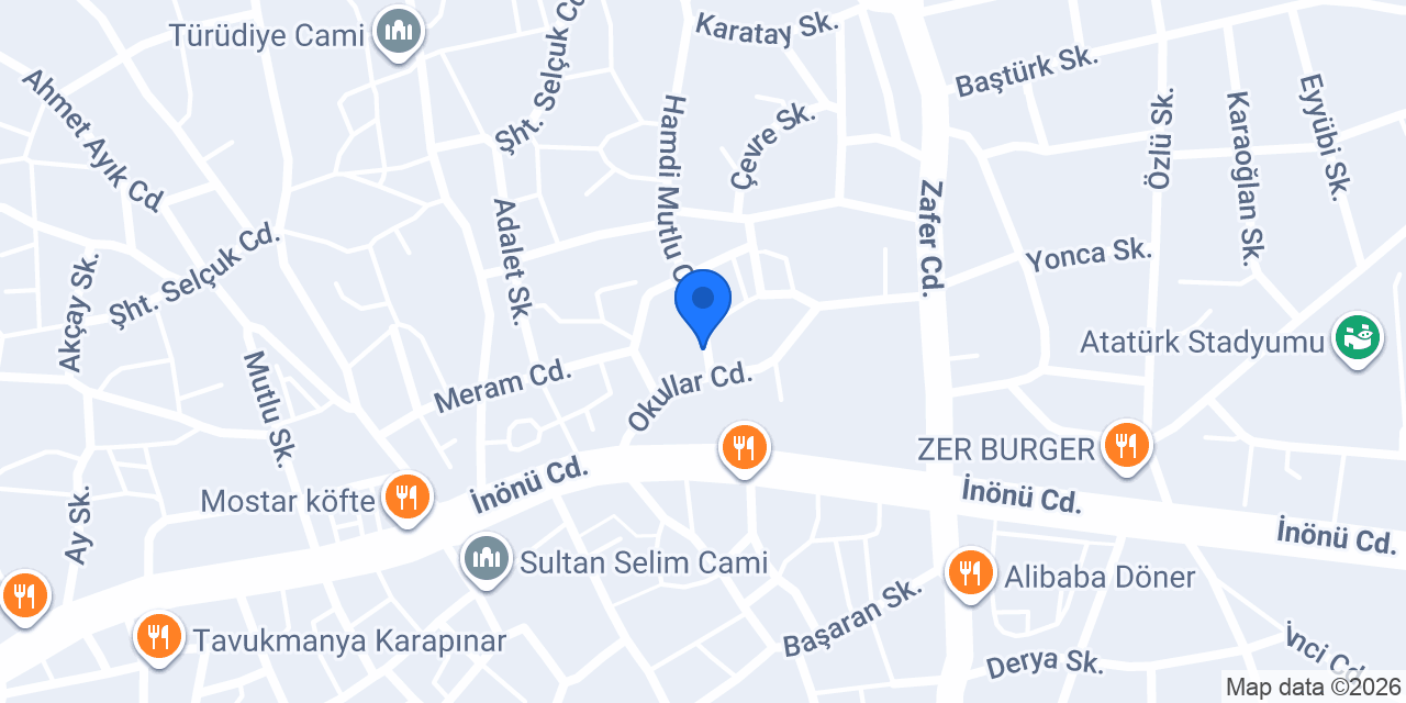 Öğür erkek kuaförü konumu