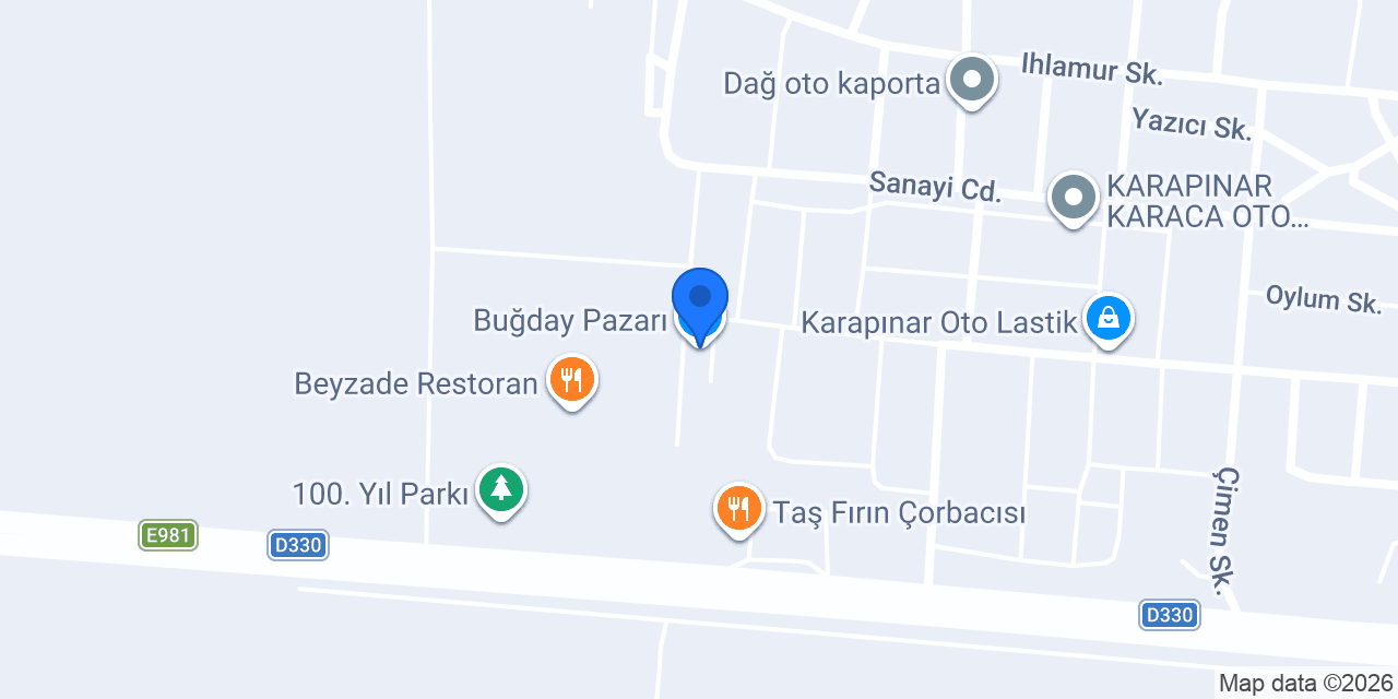 Buğday Pazarı konumu